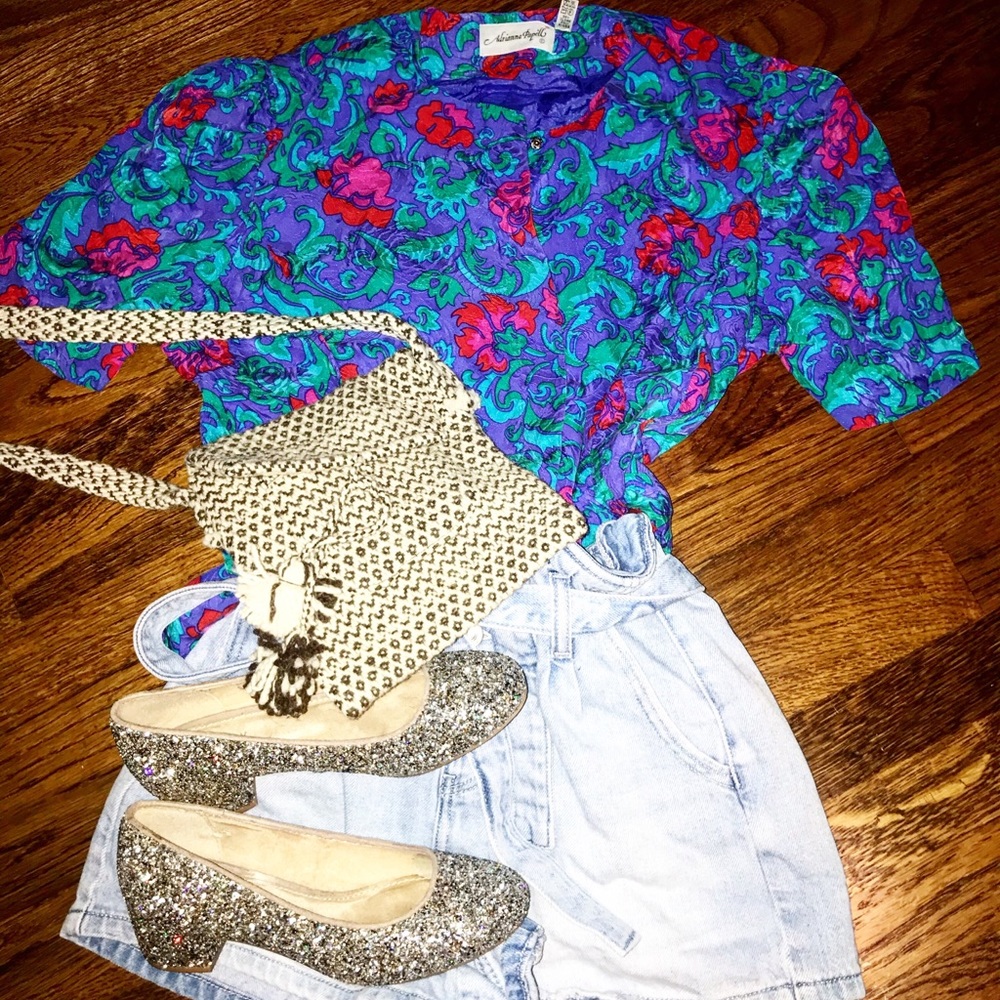Vintage silk shirt